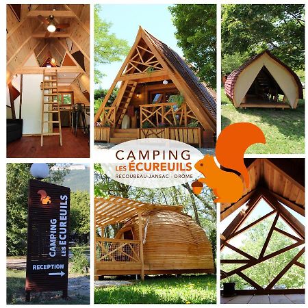 Habitat Createur - Hebergements Insolites Au Camping Municipal "Les Ecureuils" Recoubeau-Jansac Bagian luar foto