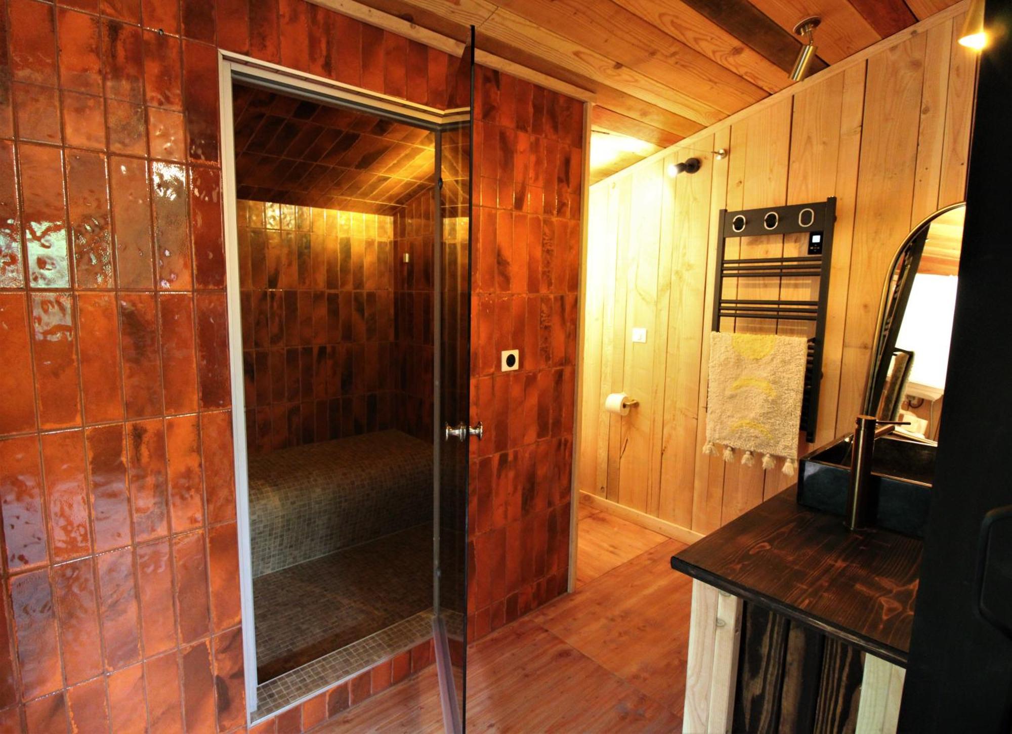 Habitat Createur - Hebergements Insolites Au Camping Municipal "Les Ecureuils" Recoubeau-Jansac Bagian luar foto
